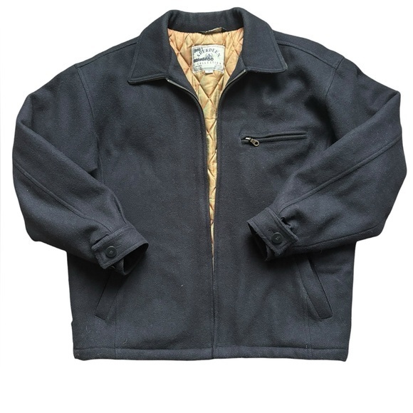 Aberdeen Other - Aberdeen men’s recycled wool black jacket, size medium.